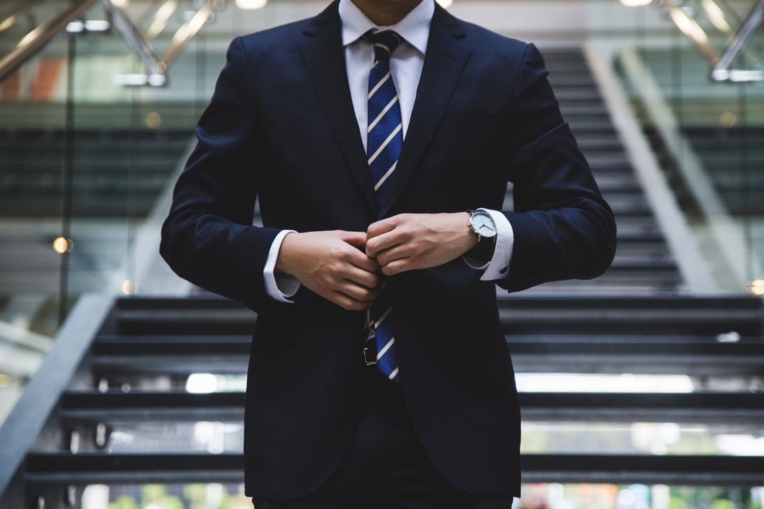 men wearing a tie