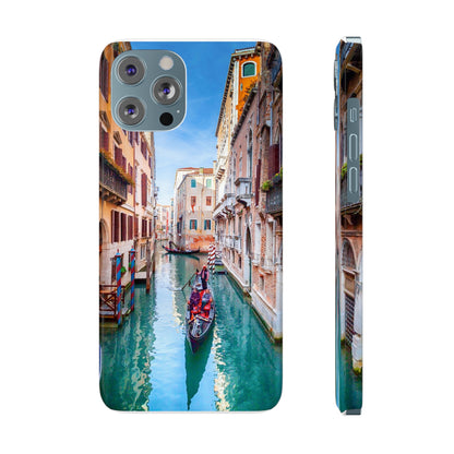 Slim Phone Cases with Venice Italy Travel Design