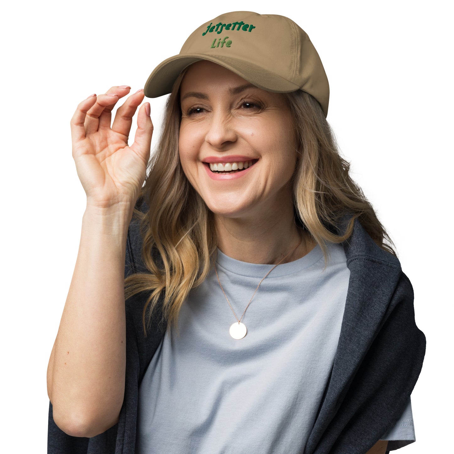 Jetsetter Life Dad Hat: Elegante accesorio para la cabeza para el viajero moderno