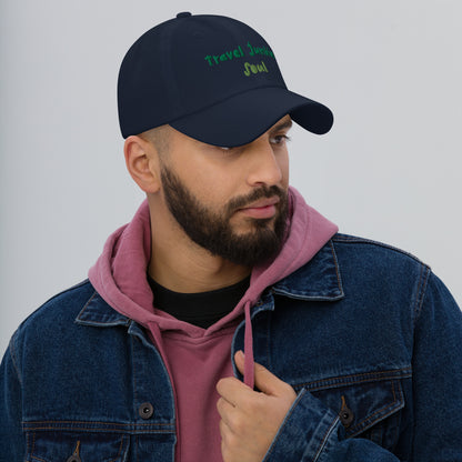 Travel Junkie Soul Dad Hat: Embrace Your Wanderlust in Style