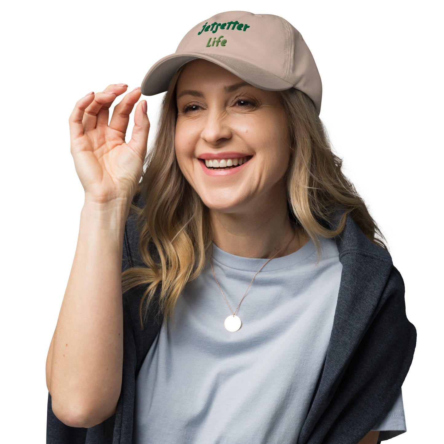 Jetsetter Life Dad Hat: Elegante accesorio para la cabeza para el viajero moderno