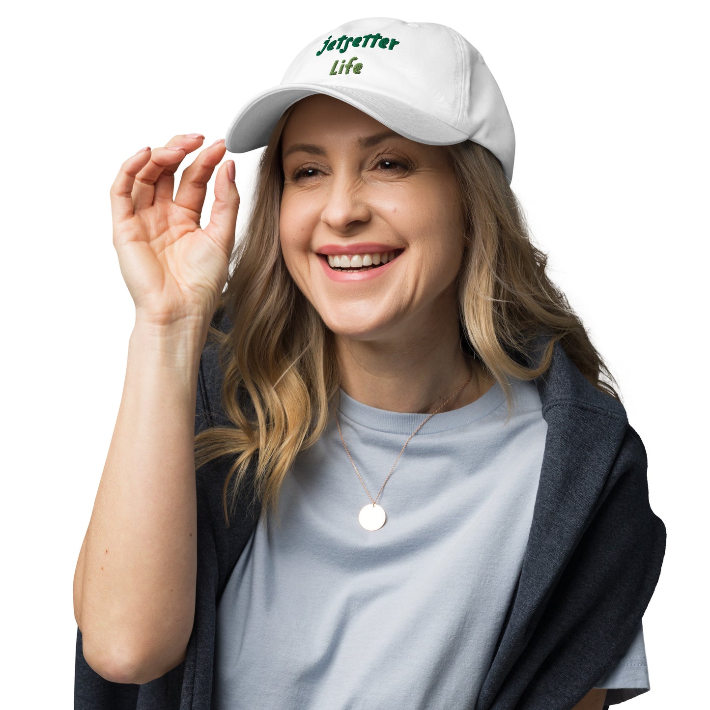 Jetsetter Life Dad Hat: Elegante accesorio para la cabeza para el viajero moderno