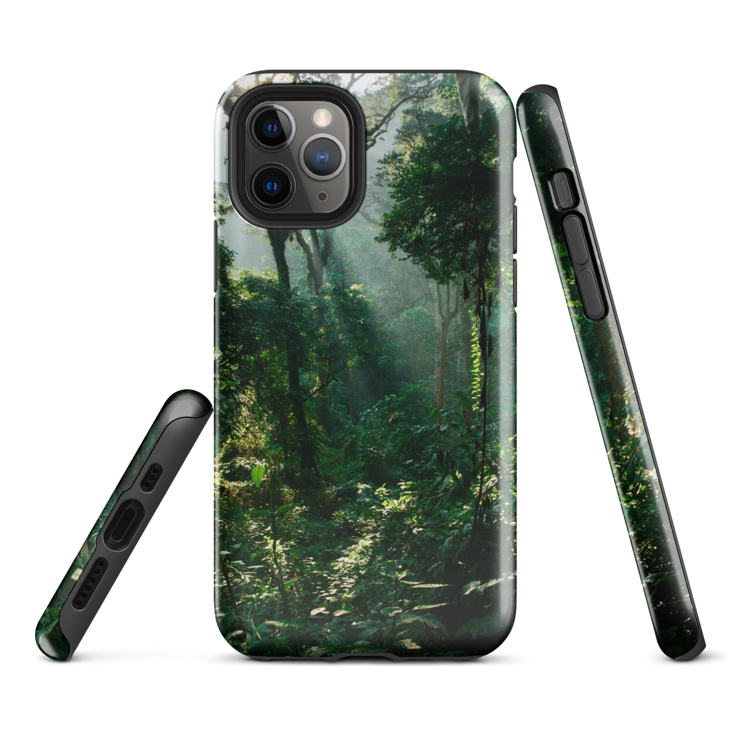 Tough Case para iPhone® Diseño del bosque impenetrable de Bwindi en Uganda