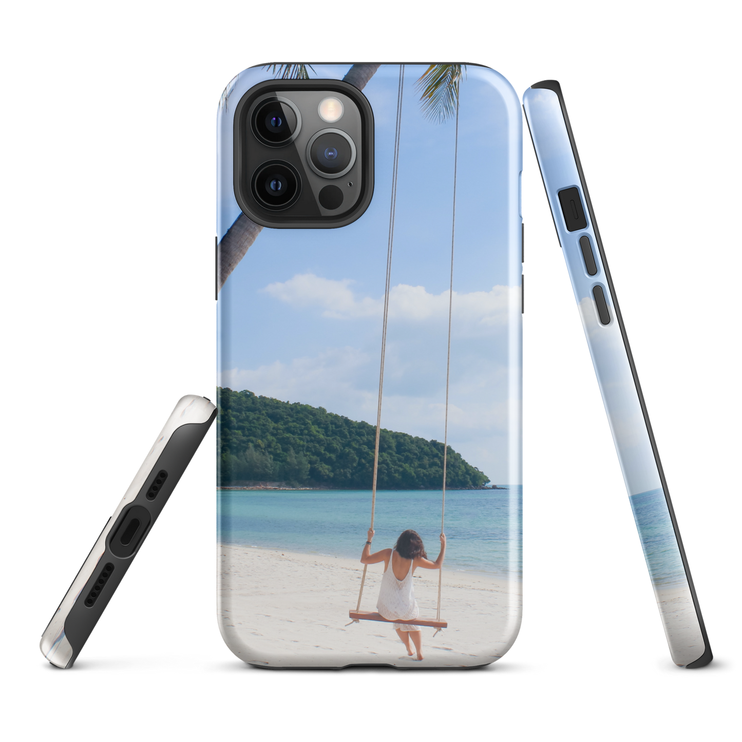 Proteja su iPhone® con estilo: ¡estuche resistente de playa de verano para aventuras sin fin!