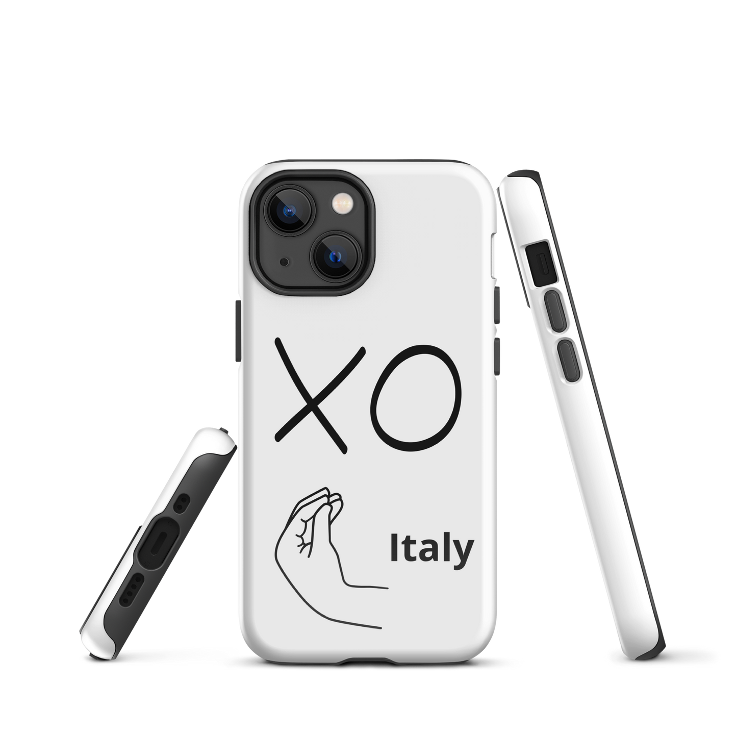 Shamo's ArmorShield : coque ultra-résistante pour iPhone® - avec imprimé Love Italy