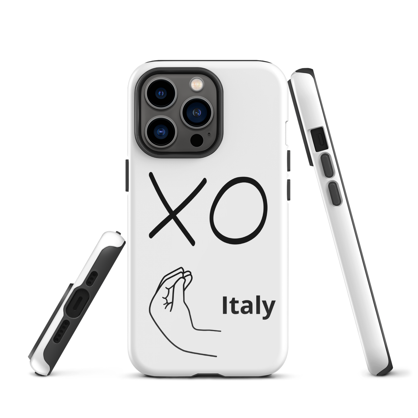 Shamo's ArmorShield : coque ultra-résistante pour iPhone® - avec imprimé Love Italy