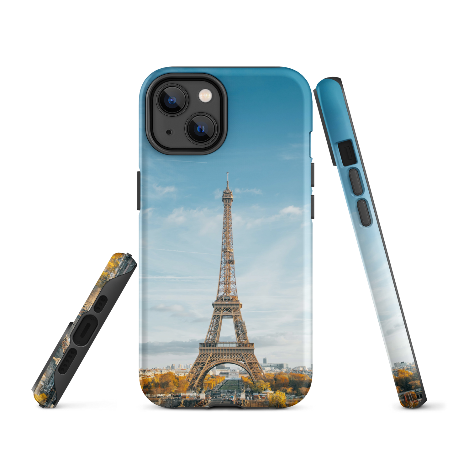 Eiffel Tower Paris Inspired Tough Case: Stylish Protection for Your iPhone®