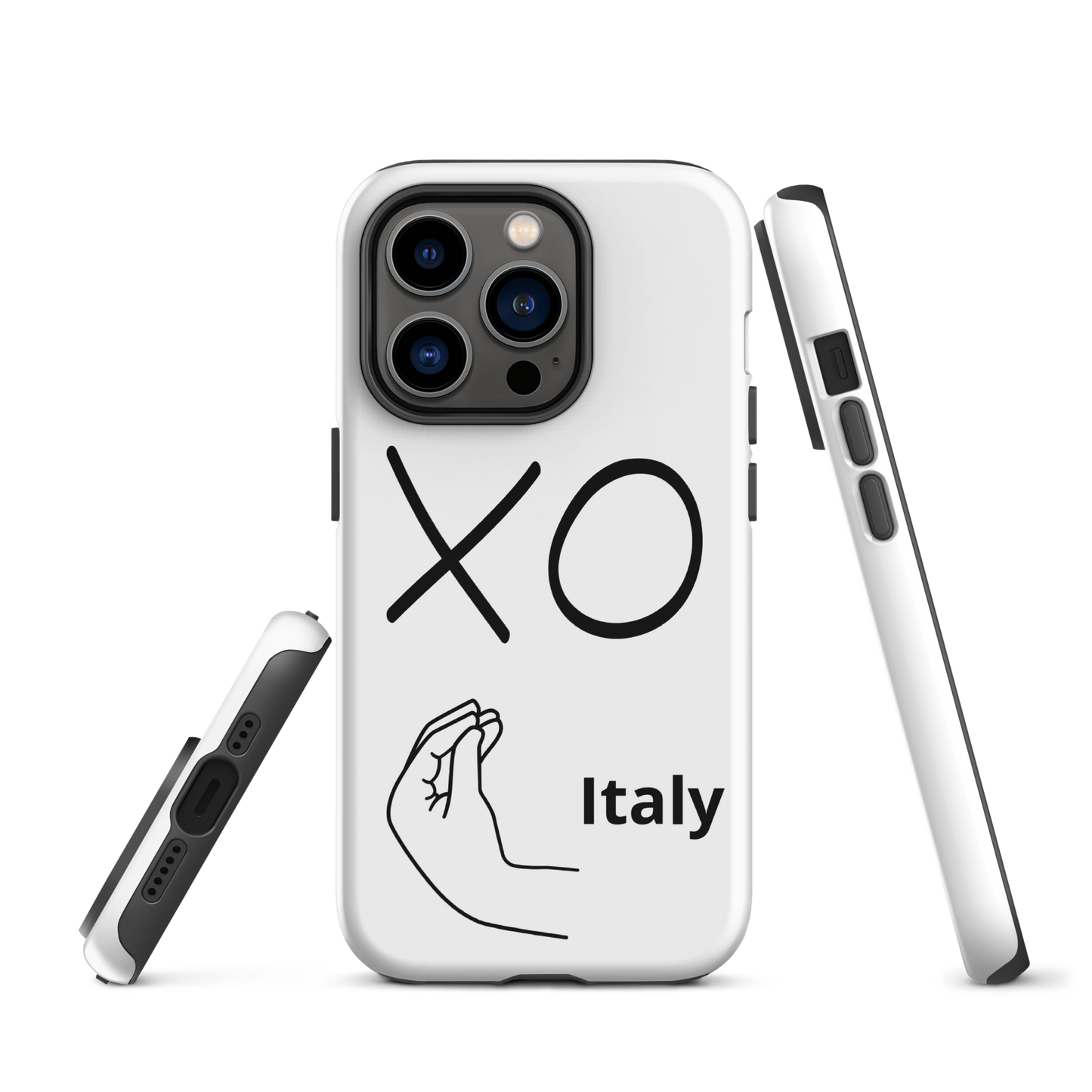 Shamo's ArmorShield : coque ultra-résistante pour iPhone® - avec imprimé Love Italy