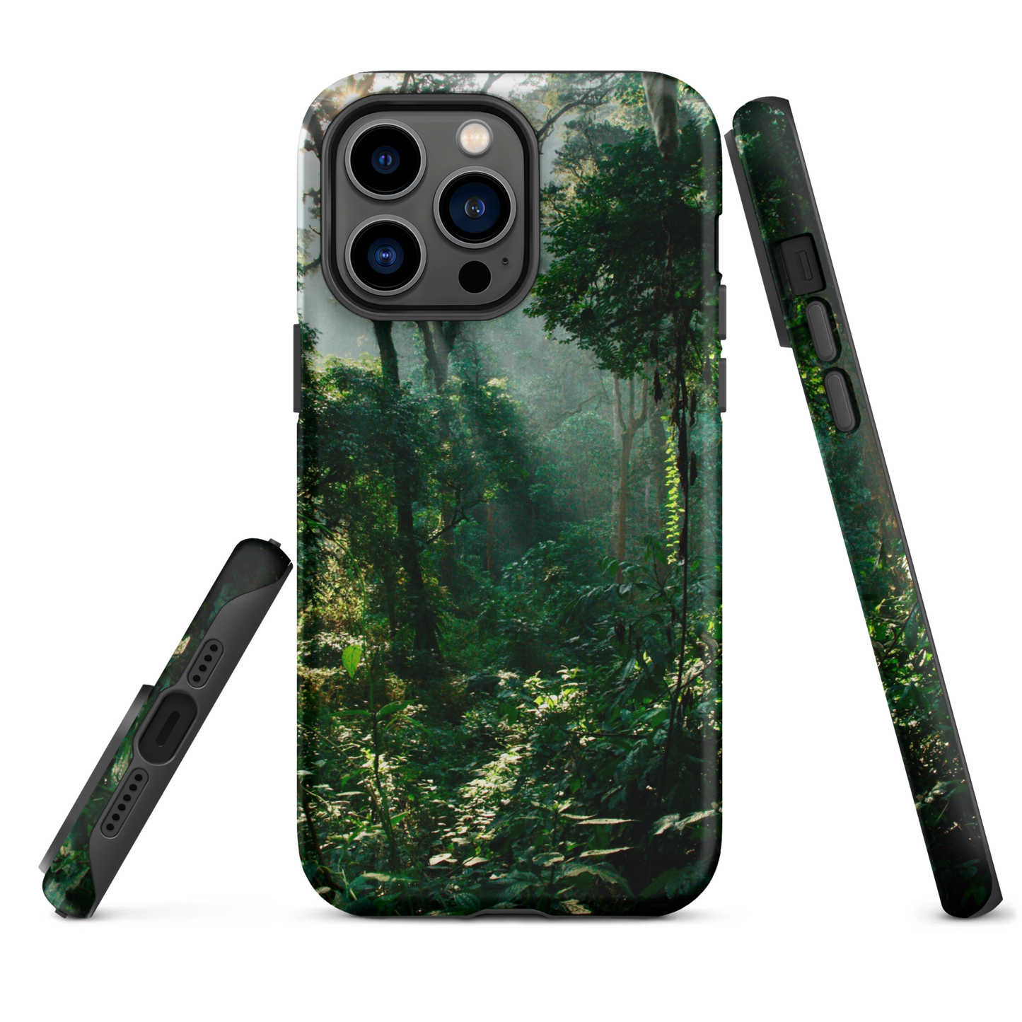 Tough Case para iPhone® Diseño del bosque impenetrable de Bwindi en Uganda