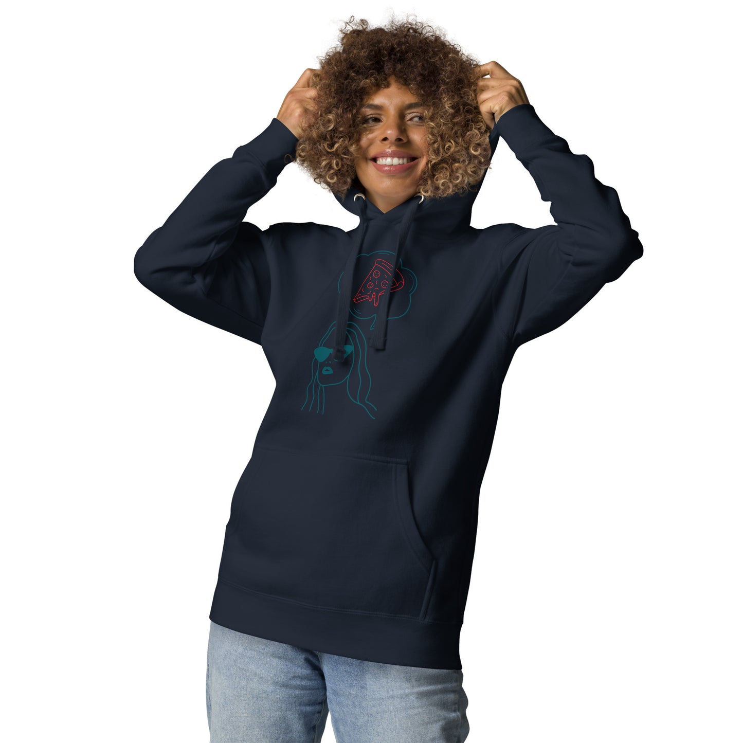 Unisex Hoodie Girl Power Design