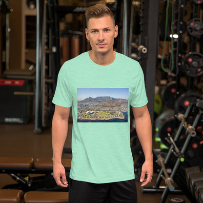 T-shirt unisexe Cape Town, imprimé Afrique du Sud
