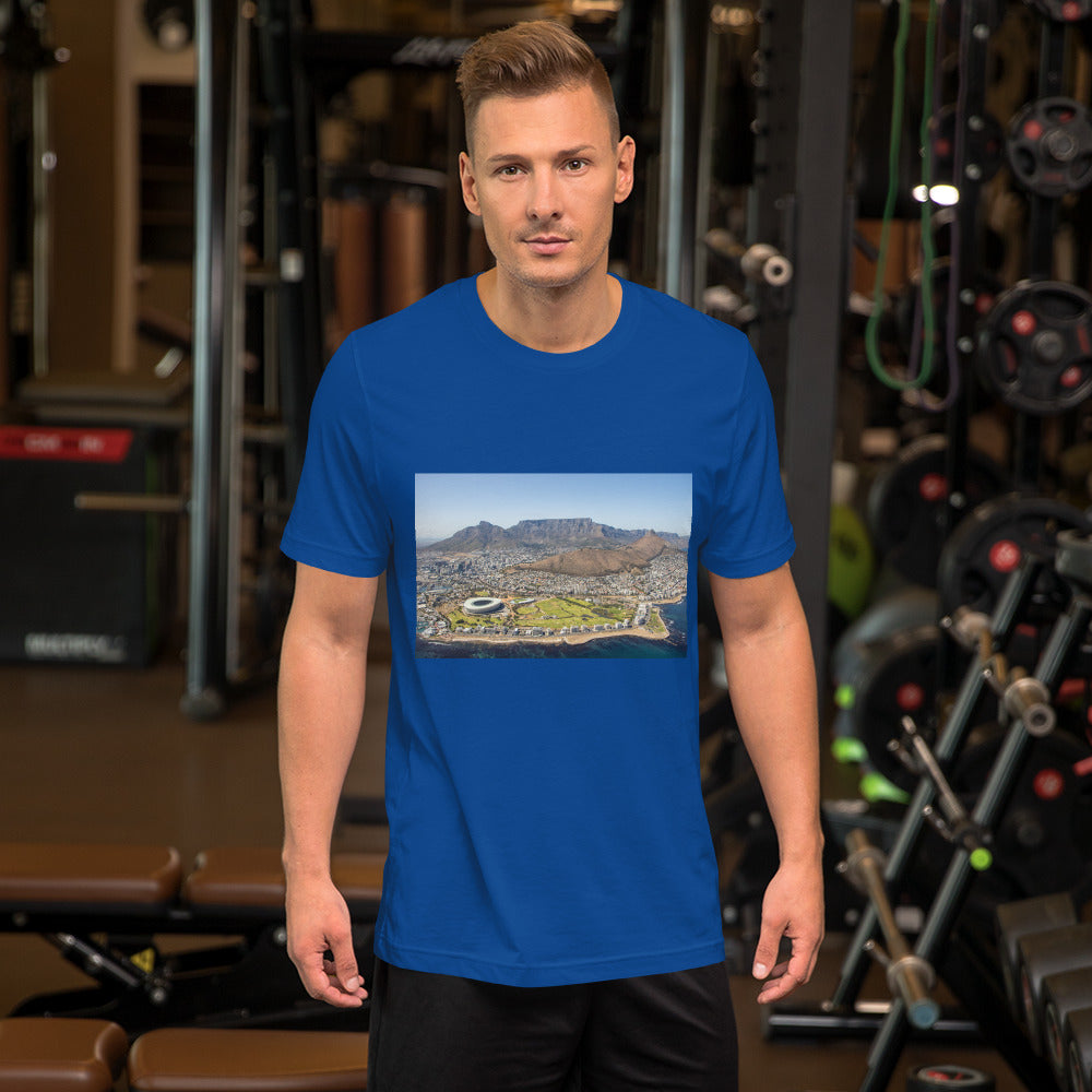 T-shirt unisexe Cape Town, imprimé Afrique du Sud